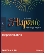 Find materials by and about Hispanics